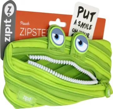 Пенал на 1 молнии, зеленый (ZTM-WD-ALI) обложка книги