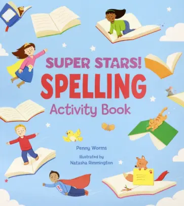 Penny Worms - Super Stars! Spelling Activity Book обложка книги