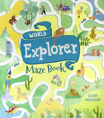 Anna Brett - World Explorer Maze Book обложка книги
