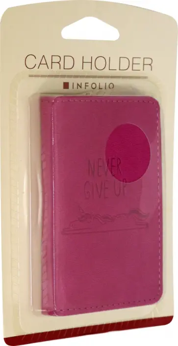 Визитница 77х105 "Unicorn" (IVZ060/berry) обложка книги