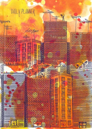 Ежедневник недатированный 152 листа, А5 "Графика. Зарисовки" (ЕЖЛ19515204) обложка книги