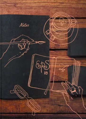 Книга для записей 80 листов, А4 "Sketch" (КЗ4803271) обложка книги