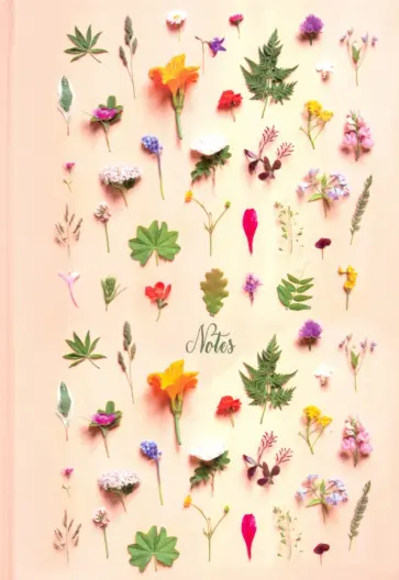 Книга для записей (80 лисов, А5), Летний гербарий (КЗ5803291) обложка книги