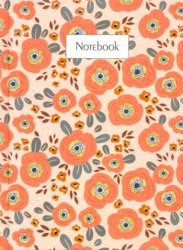 Книга для записей (64 листа, А6), Цветы (КЗБ6643322) обложка книги