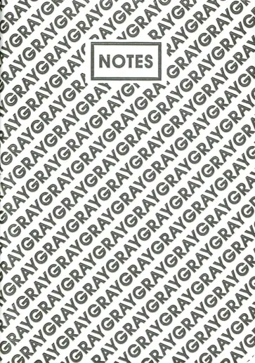 Книга для записей. ColorMania. Gray. 96 листов, А6+ (КЗКМКЛ6963408) обложка книги