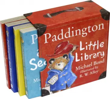 Michael Bond - Paddington Little Library (4-board book boxset) Michael Bond - Paddington Little Library (4-board book boxset) обложка книги