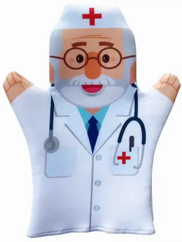 Кукла-перчатка "Доктор" (04056) обложка книги