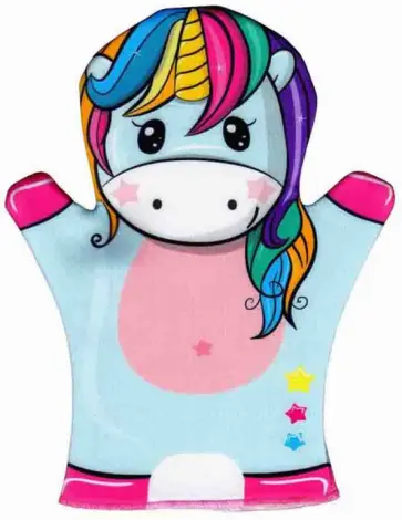 Кукла-перчатка "Единорог" (04058) обложка книги