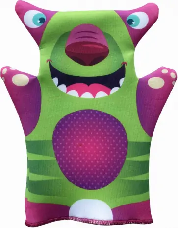 Кукла-перчатка "Монстрик" (04057) обложка книги