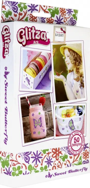 Набор для создания временных тату "Бабочки" (Т18781) обложка книги