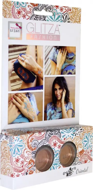 Набор для создания временных тату "Восточные мотивы" (Т18795) обложка книги