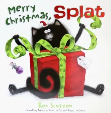 Rob Scotton - Splat the Cat. Merry Christmas, Splat обложка книги