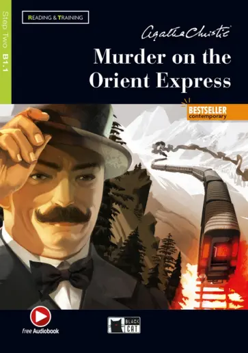 Agatha Christie - Murder on the Orient Express обложка книги