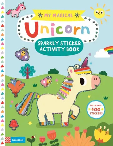 My Magical Unicorn Sparkly Sticker Activity Book обложка книги