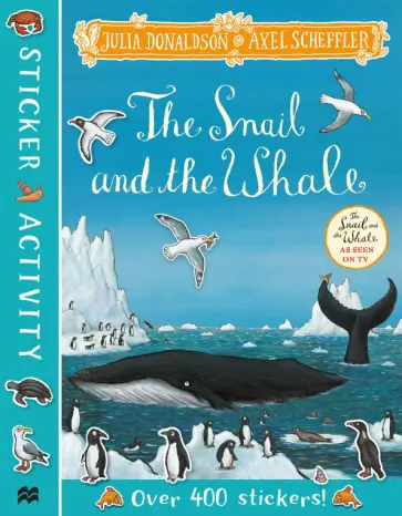 Julia Donaldson - The Snail and the Whale Sticker Book обложка книги