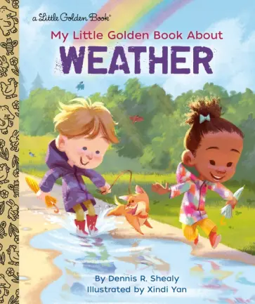 R. Dennis - My Little Golden Book About Weather обложка книги