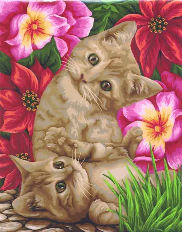 Рисование по номерам (30х40 см). Не разлей вода (KA071) обложка книги