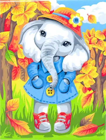 Рисование по номерам (30х40 см). Листопад (KA086) обложка книги