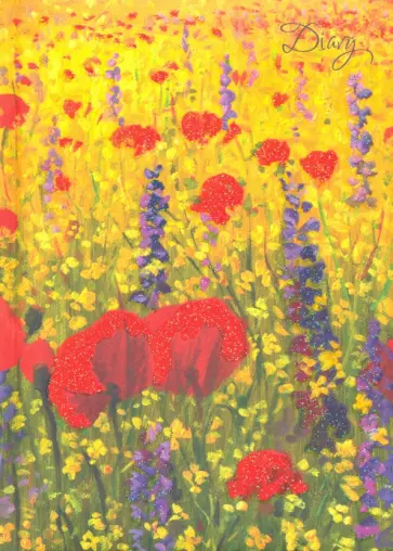 Ежедневник недатированный 112 листов, А5- "Цветы. Акварель" (ЕЖБ18511201) обложка книги