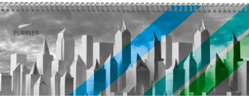 Планинг недатированный 56 листов "Мегаполис" (П2002) обложка книги