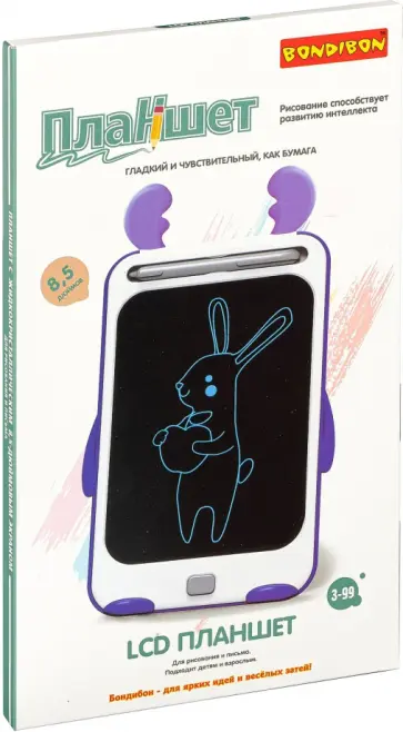 Планшет с жидкокристаллическим экраном фиолетовый "лось" (623/ВВ4815) обложка книги