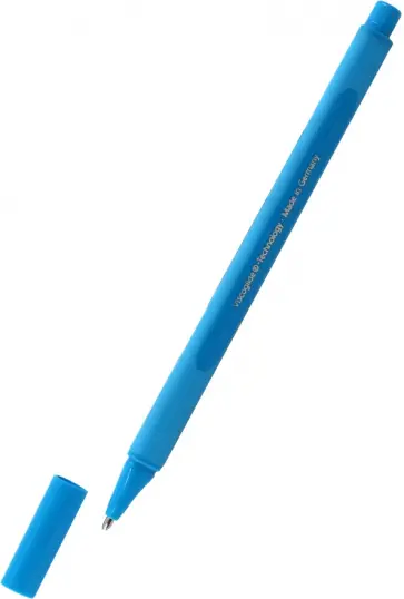 Ручка шариковая Schneider Slider Edge XB, голубая обложка книги