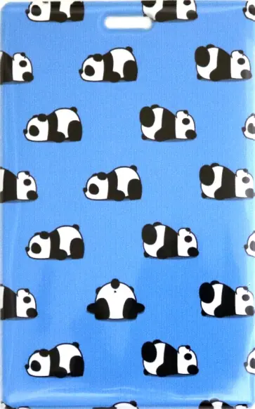 Чехол для карт "Панды", с отверстием обложка книги