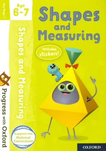 Sarah Snashall - Shape and Measuring with Stickers. Age 6-7 обложка книги