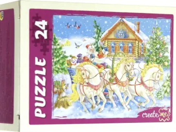 Puzzle-24 "НОВОГОДНЕЕ НАСТРОЕНИЕ" (П24-5876) обложка книги