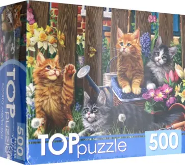 Puzzle-500 "КОТЯТА МЕЙН-КУН" (ХТП500-4213) обложка книги