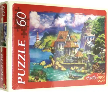 Puzzle-60 "УСАДЬБА У МОРЯ" (П60-0627) обложка книги