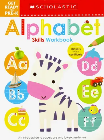 Get Ready for Pre-K Skills Workbook. ABC обложка книги