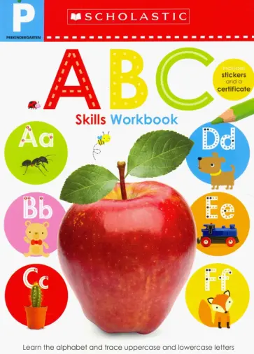 Pre-K Skills Workbook. ABC обложка книги