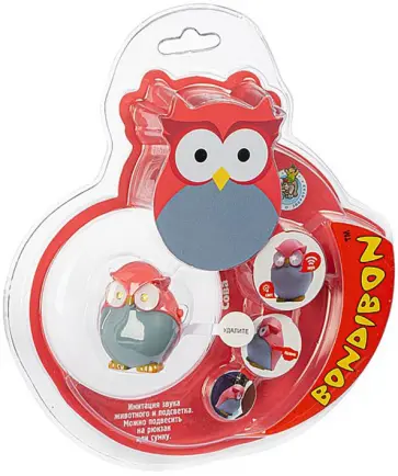 Фигурка Совы, со светом и звуком (RS6199-O/ВВ4736) обложка книги