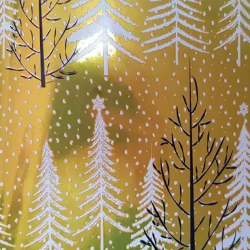 Бумага упаковочная "Белая ель" (82492) обложка книги