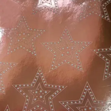 Бумага упаковочная "Розовое золото" (82504) обложка книги