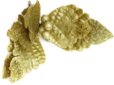 Новогоднее ёлочное украшение "Липовый цветок" 25x25x17 см (81672) обложка книги