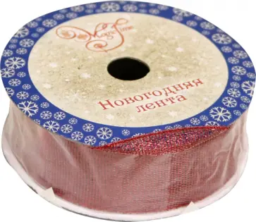 Лента "Красное мерцание" (82654) обложка книги