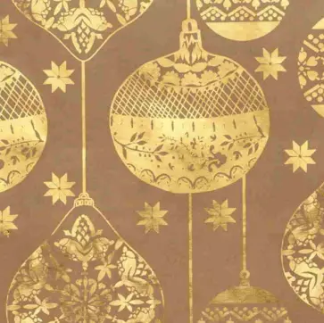 Бумага крафт Золотые шары 81041 обложка книги