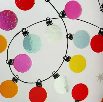 Бумага упаковочная "Фонарики" (82502) обложка книги