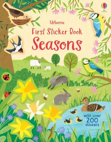 First Sticker Book. Seasons обложка книги
