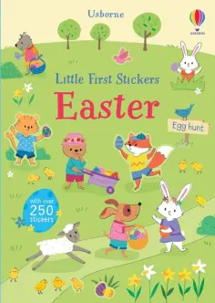 Little First Stickers. Easter обложка книги
