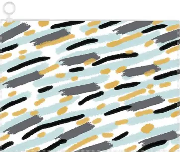 Папка для документов пластиковая на гибкой молнии А4, Узор (48293) обложка книги