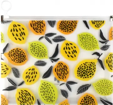 Папка для документов, пластиковая, на гибкой молнии, "Лимоны", А5 (48294) Папка для документов, пластиковая, на гибкой молнии, "Лимоны", А5 (48294) обложка книги