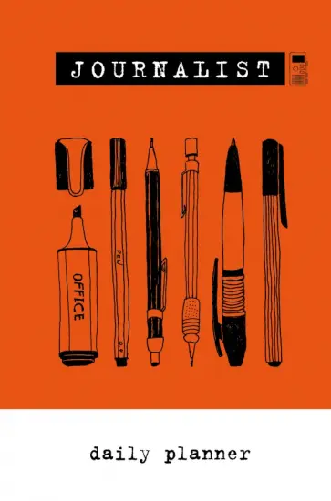 Блокнот журналиста (Journalist. Daily planner) (А5, 72 л., твердая обложка) обложка книги