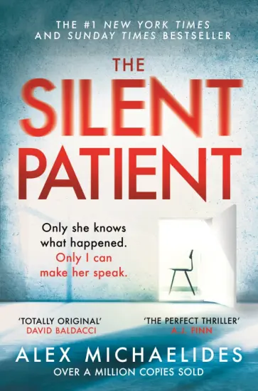 Alex Michaelides - The Silent Patient обложка книги
