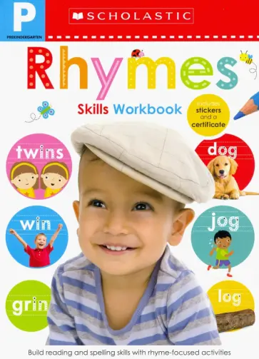 Pre-K Skills Workbook. Rhymes обложка книги
