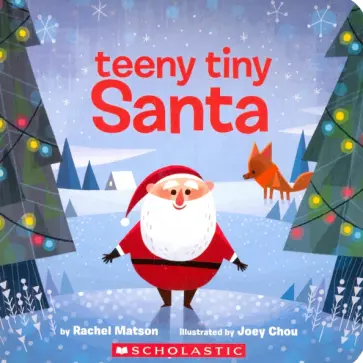 Rachel Matson - Teeny Tiny Santa обложка книги
