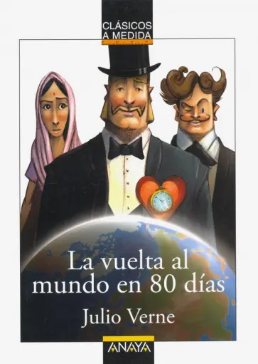 Jules Verne - La vuelta al mundo en 80 dias обложка книги