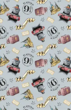 Обложка для паспорта. Гарри Поттер (паттерн) обложка книги